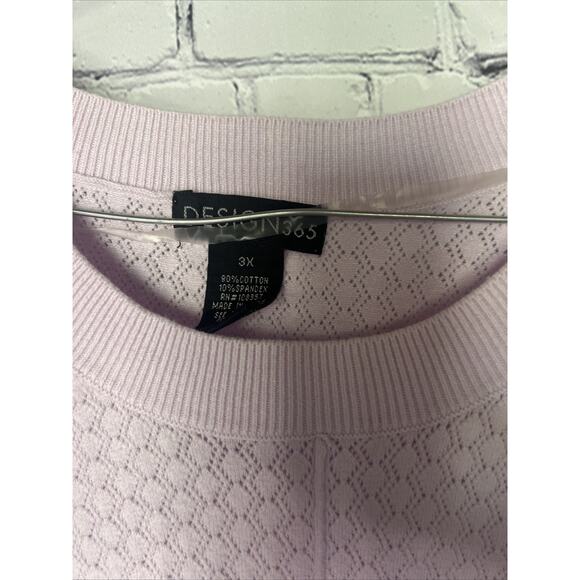 Design 365 Purple Sweater Size 3x - Picture 2 of 3